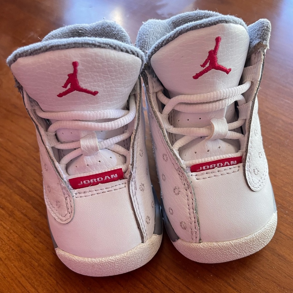 Nike Air Jordan 13 Pink White Size 4C
